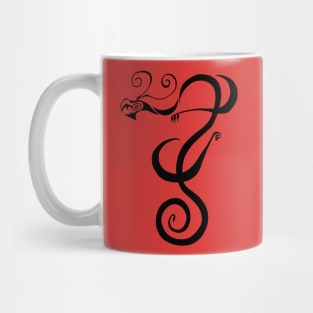 dragon sticker Mug